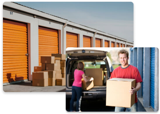 Students renting out affordable and convenient student storage units
