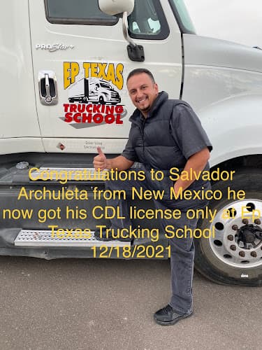 CDL. EP Texas Trucking School