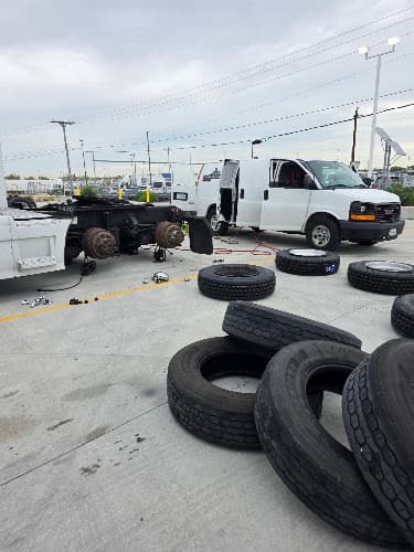 Truck Tire Roadside Service