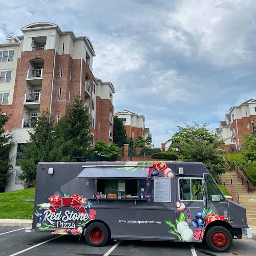 Red Stone Pizza Truck