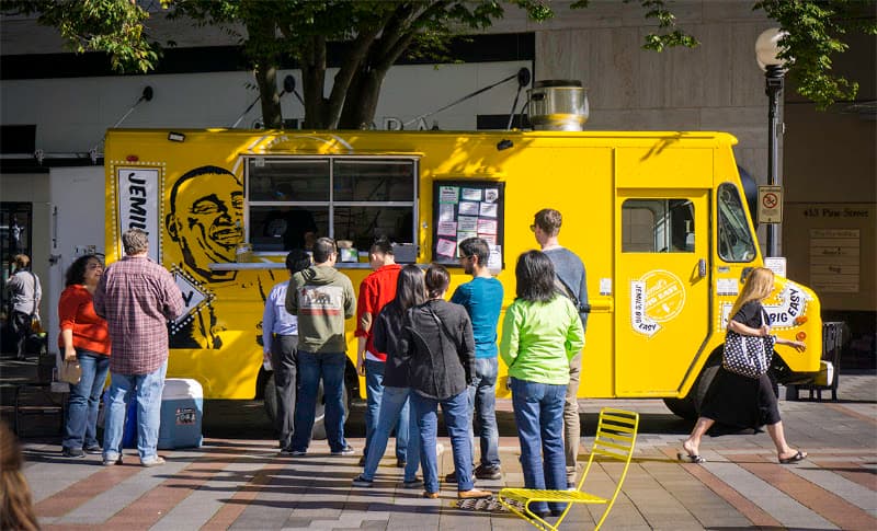 Seattle Food Truck - Westlake Park Food Truck Pod